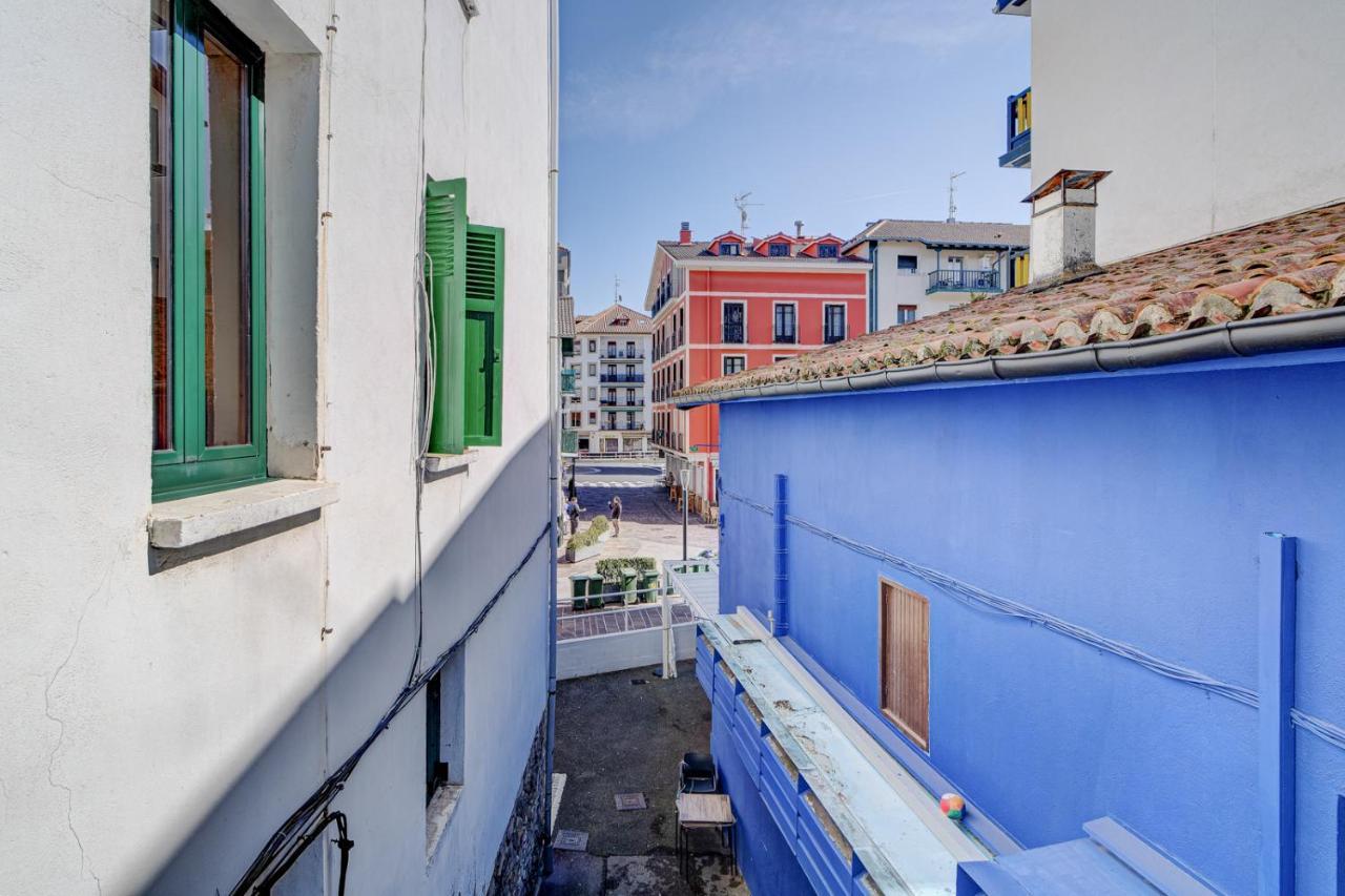 Luminoso Apartamento En Hondarribia Con Terraza, Centro, 3Hb Buitenkant foto
