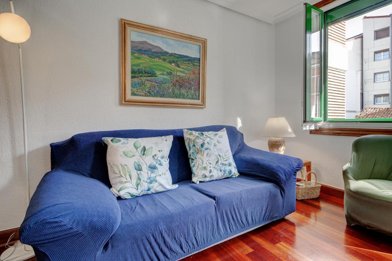 Luminoso Apartamento En Hondarribia Con Terraza, Centro, 3Hb Buitenkant foto